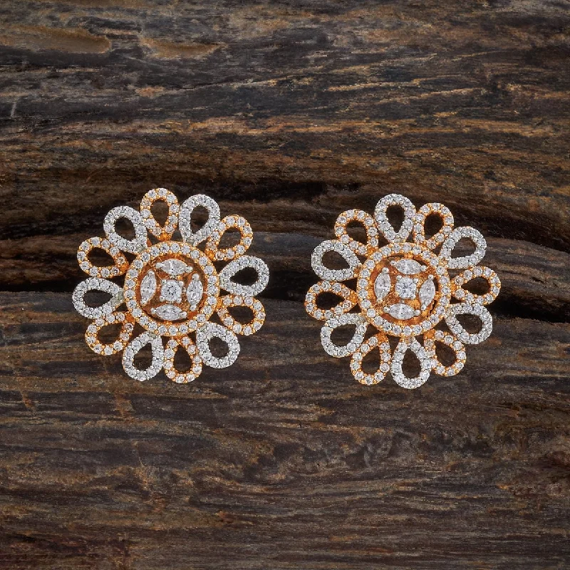 women vintage stud earrings -Zircon Earring 177491