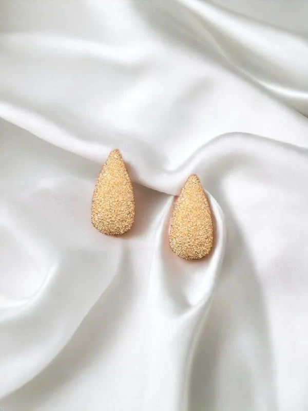 women romantic earrings -Golden Walleri Studs