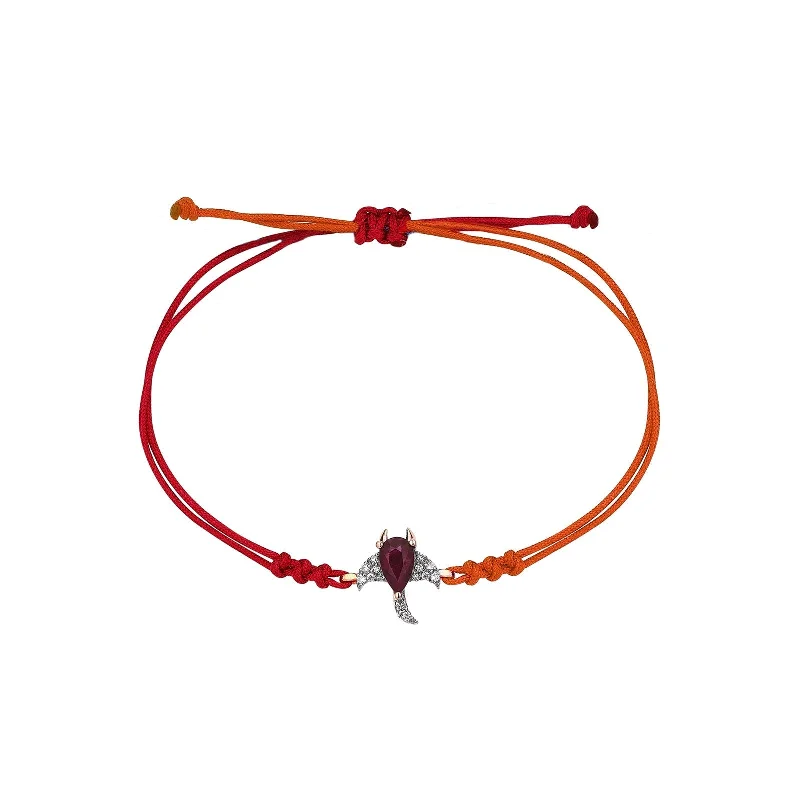 women boho bracelets -Manta Cord Bracelet