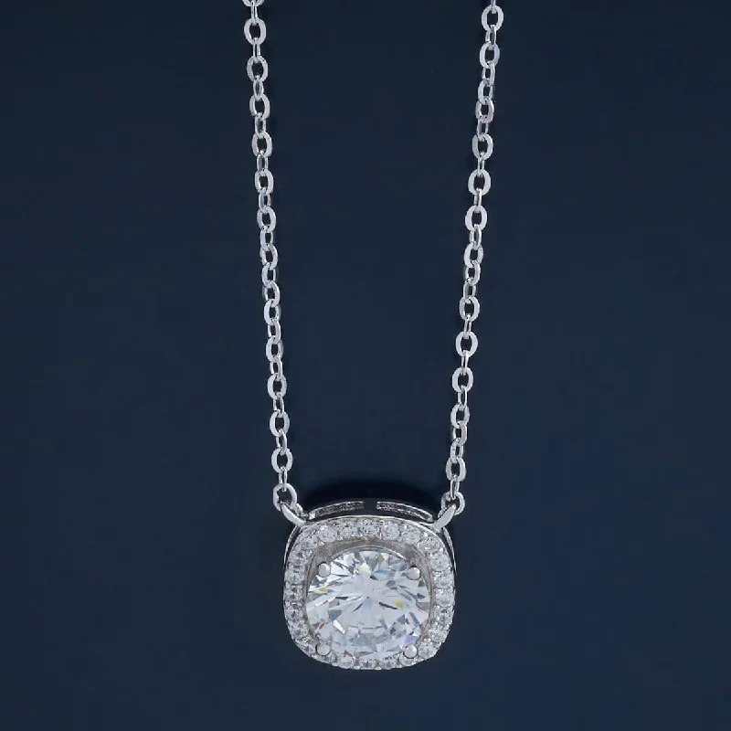 women birthstone necklaces -92.5 Silver Necklace 176710