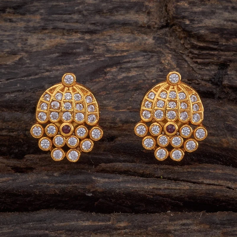 women luxury earrings -Silver Temple Earring 172539