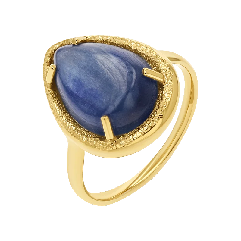 women classic rings -Kyanite Stone Ring