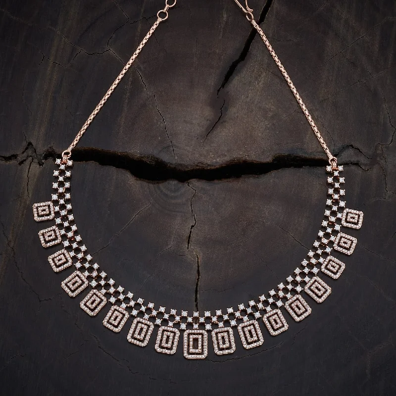 women boho style necklaces -Zircon Necklace 170178