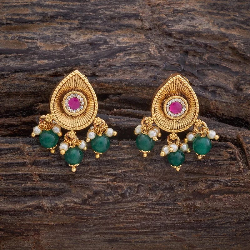 women gemstone earrings -Antique Earring 176924