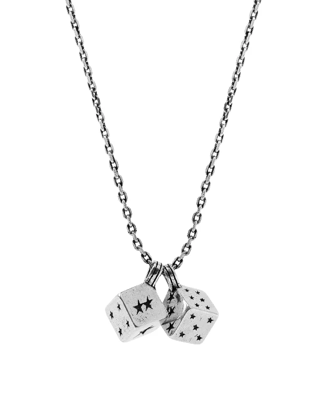 women bridal necklaces -Dice Necklace