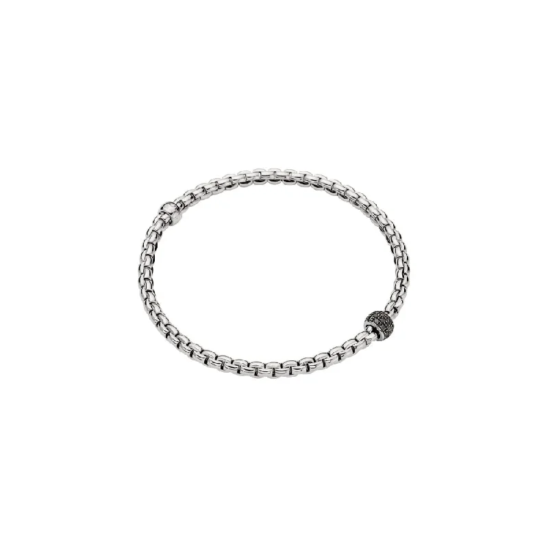 women luxury bracelets -Fope Eka Flex'it Black Diamond Station Bracelet