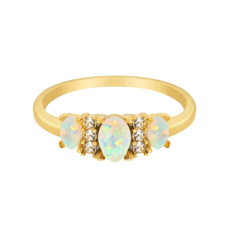 women high-quality rings -Lumi Opal Ring