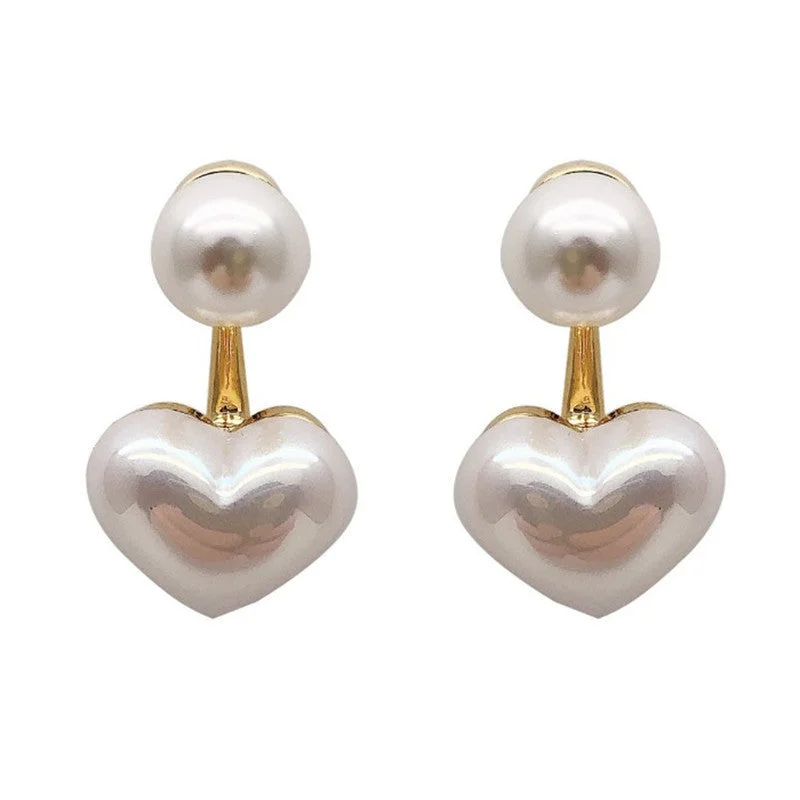 women crystal earrings -drop-your-heart-with-pearl-earrings-jlt11151