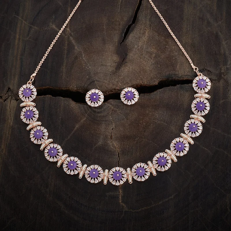 women handmade necklaces -Zircon Necklace 169702