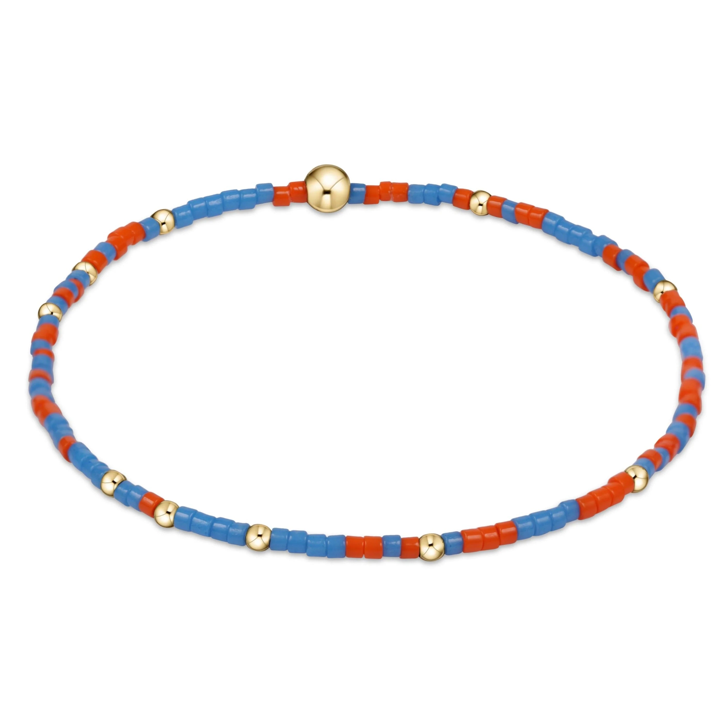 women timeless bracelets -enewton 7.25" extends  Gameday Hope Unwritten Bracelet - Bright Orange Cobalt