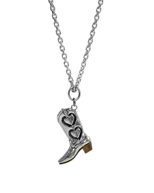 women casual necklaces -Twojeys Icon Boot Necklace