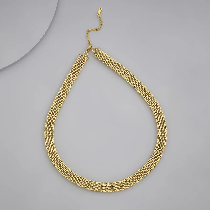 women simple gold necklaces -Trendy Necklace 171353