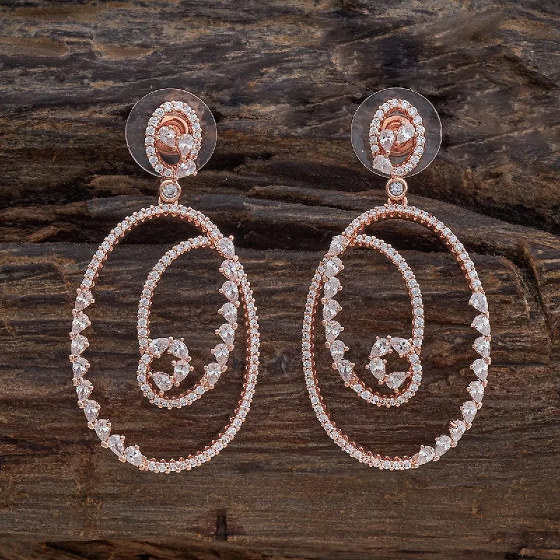 women custom earrings -Zircon Earring 177577