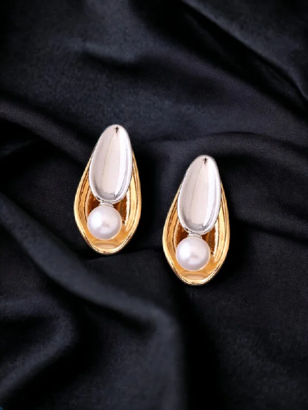 women fashion earrings -Ivory Ayla Studs