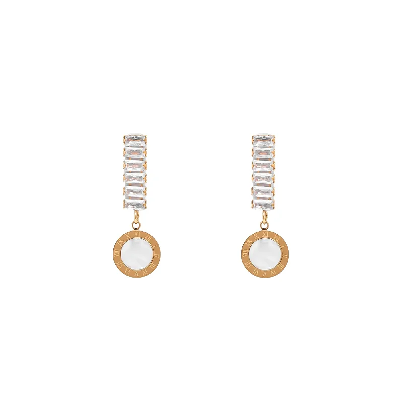 women sterling silver earrings -Earring-T03996