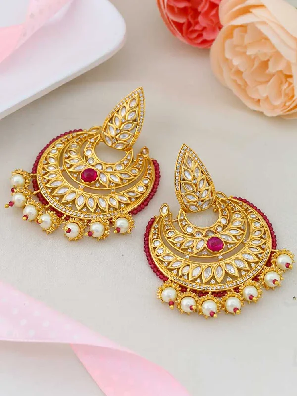 women cute earrings -Ruby Razia Zulree Earrings - EOSS