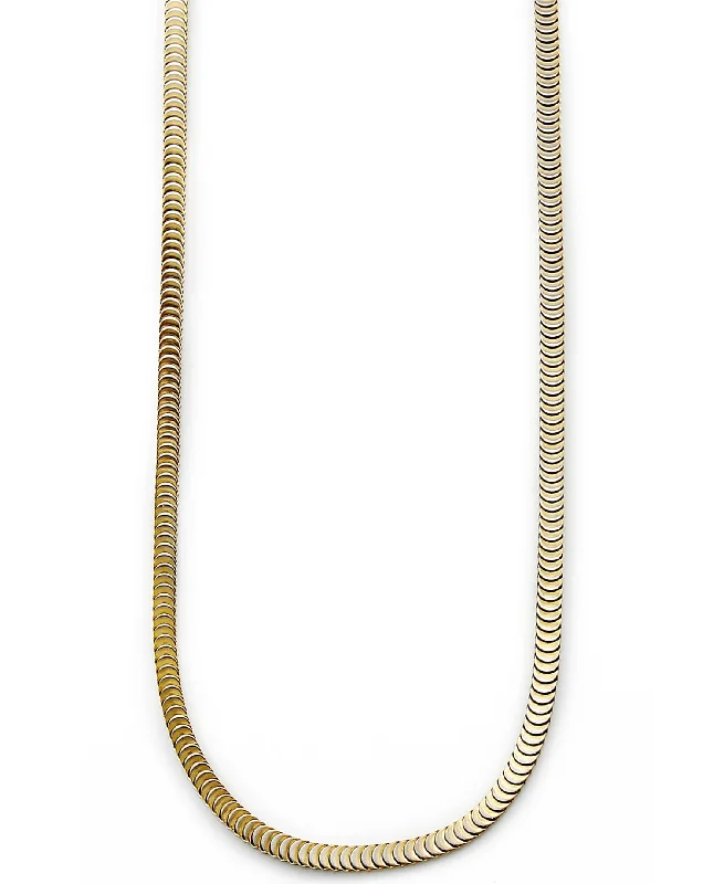 women layered necklaces -Sutton Stainless Steel Snake Chain Necklace