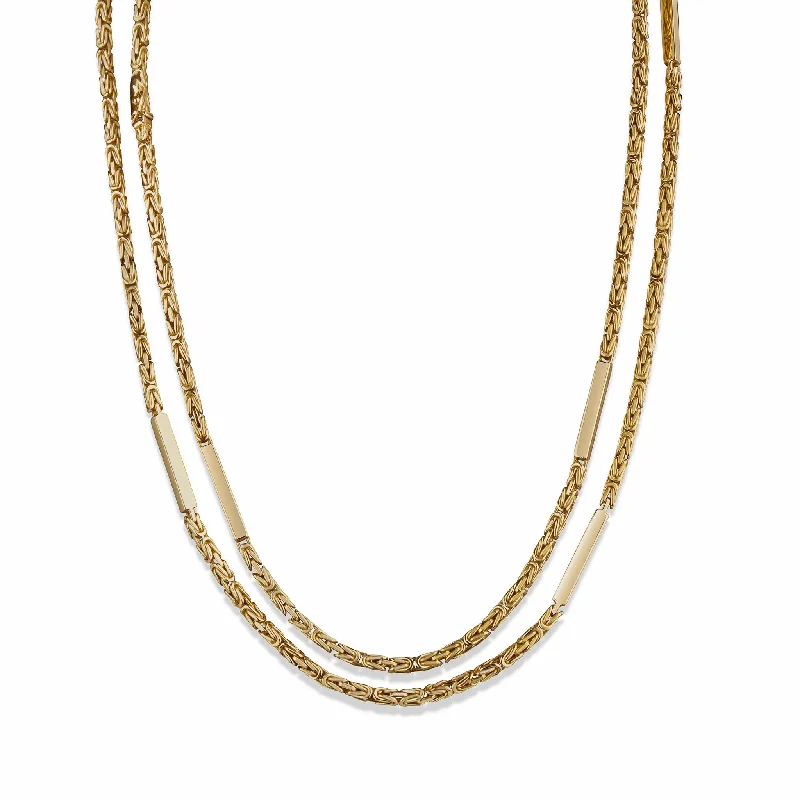 women pearl necklaces -Chaumet Paris 18K Gold Long Chain Necklace