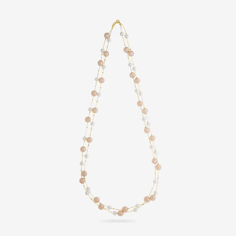 women luxury necklaces -Trendy Pearl Necklace 174186