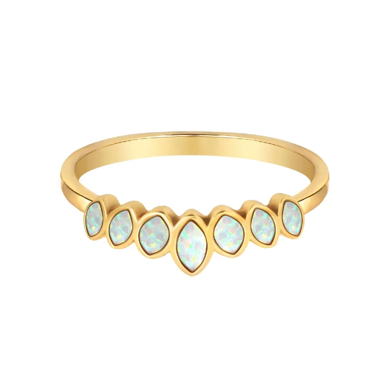 women infinity rings -Catalina Opal Ring