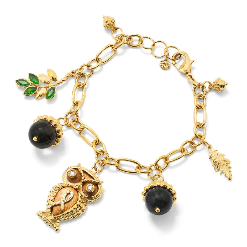 women luxury gold bracelets -Capucine de Wulf Enchanted Forest Bracelet