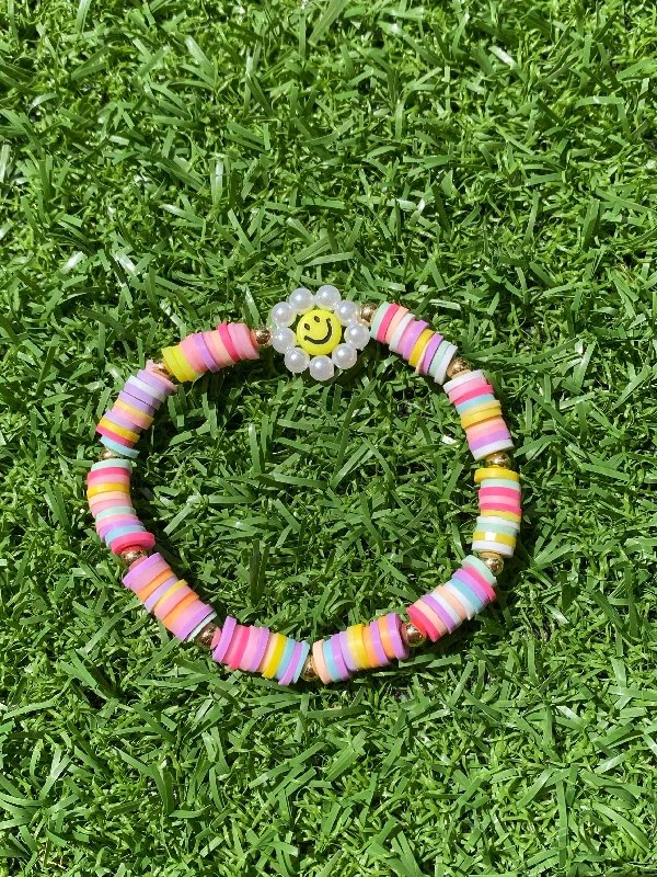 women eco-friendly bracelets -Floral Bliss Smiles Bracelet