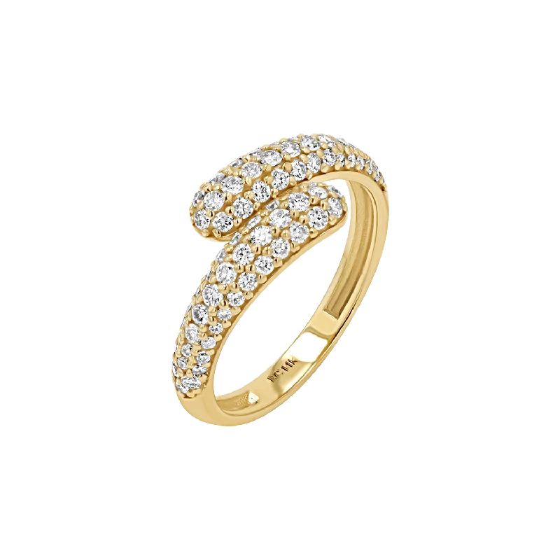 women men’s rings -Double Diamond Rendezvous Ring