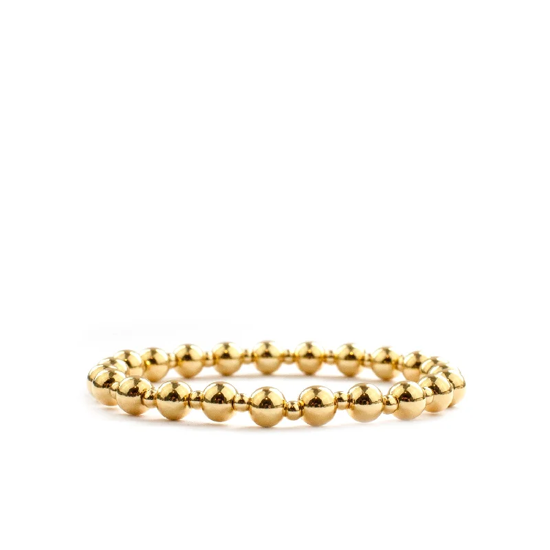 women affordable bracelets -multi size brass ball bracelet