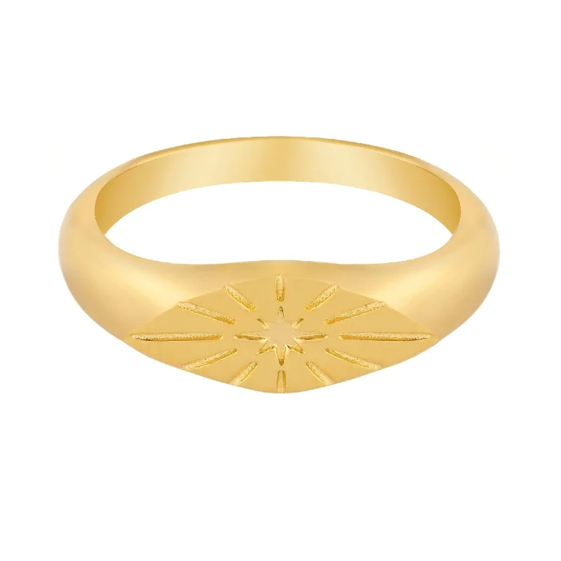 women zircon rings -Sun Worshiper Ring