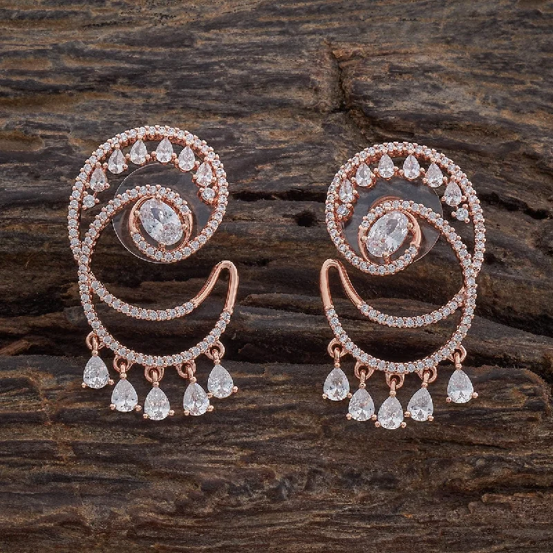 women pearl earrings -Zircon Earring 177578