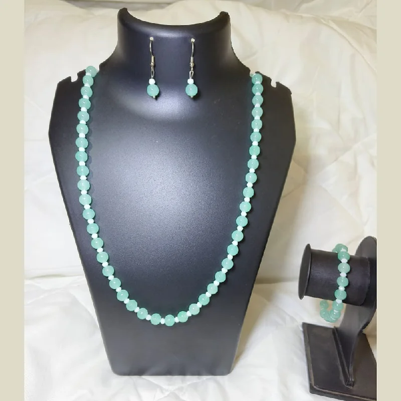 women bridal necklaces -EverNew Beads Necklace Set